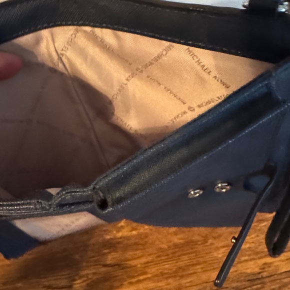 Michael Kors Blue Wristlet - Picture 8 of 10